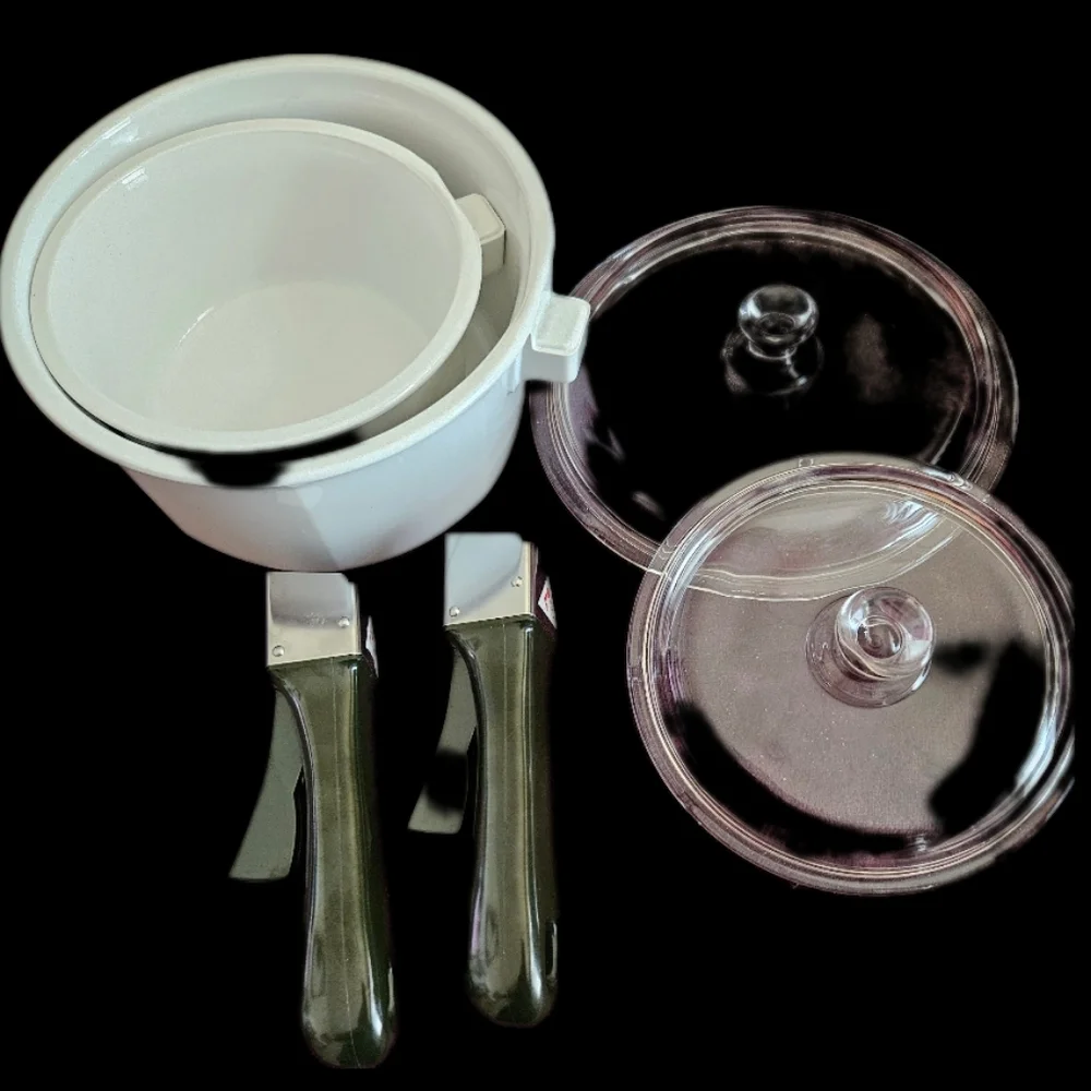 Princess House Nouveau 2 Qt & 1 Qt Saucepan & Lid